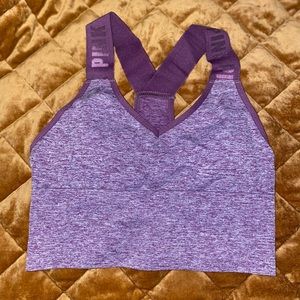 PINK longline sports bra